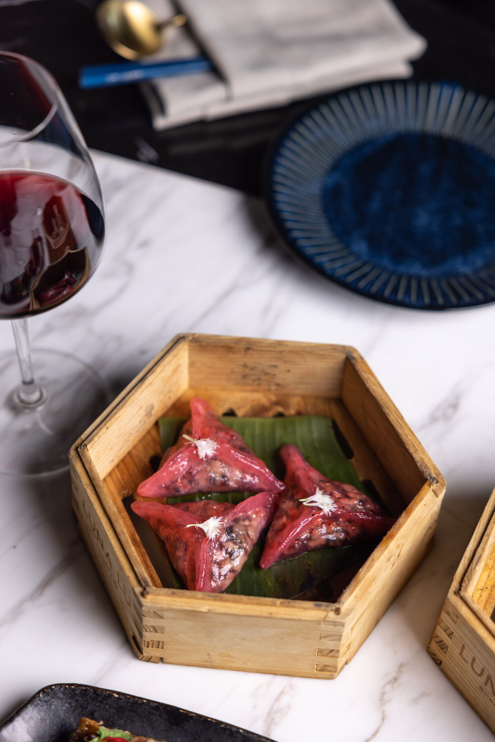A plated Bar Lulu dish