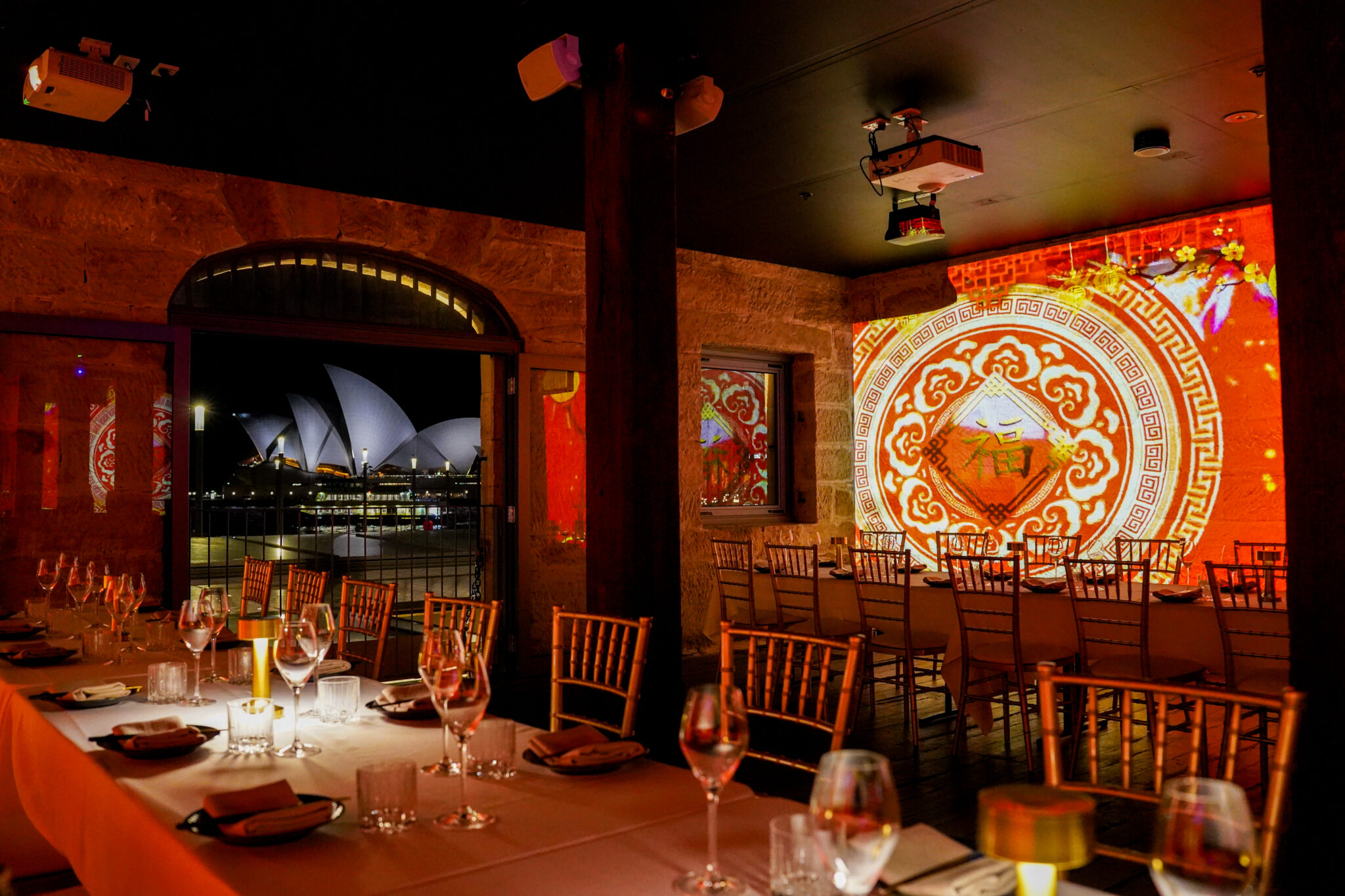 Immersive dining room at Bar Lulu